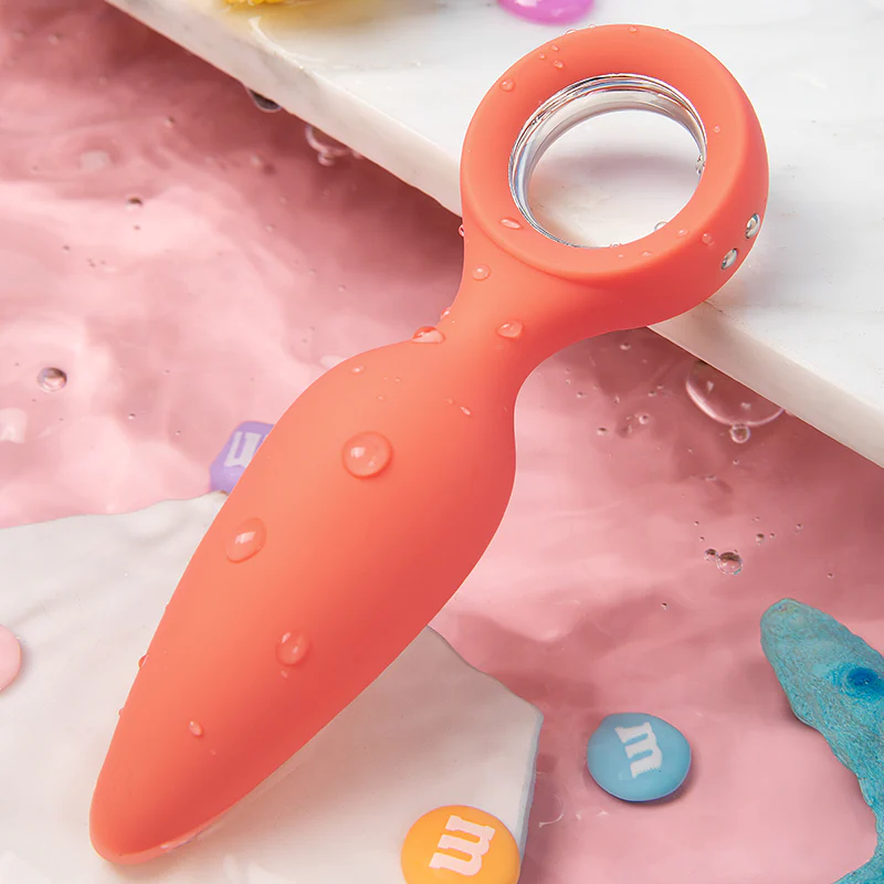 Cheeky Vibrating Butt Plug Emojibator