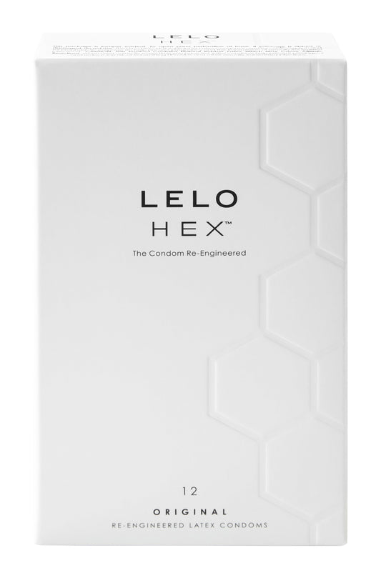 HEX Original Condoms, 12 Pack - SELVABUZZ
