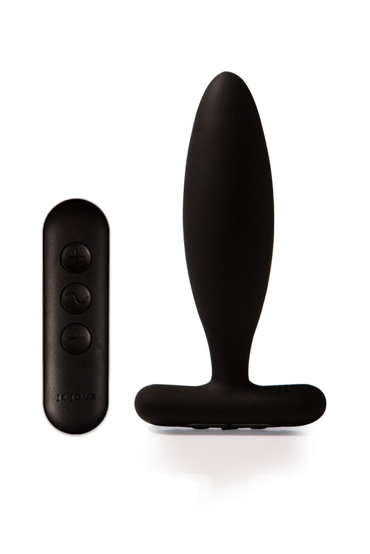 Vesta Vibrating Butt Plug Black - SELVABUZZ